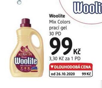 dm drogerie Woolite prací gel nabídka