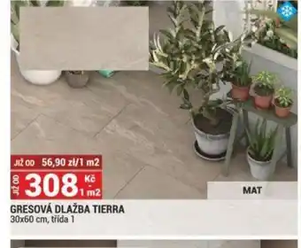 Merkury Market Gresová dlažba Tierra 1m2 nabídka