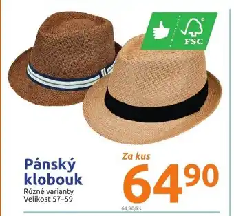 Action Pánský klobouk nabídka