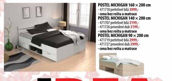 IDEA nábytek Postel Michigan 160 x 200 cm nabídka