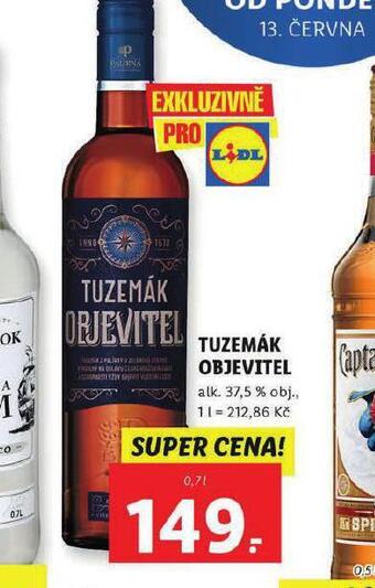 Lidl Tuzemák objevitel nabídka
