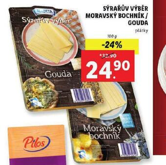 Lidl Sýrařův výběr moravský bochník / gouda nabídka