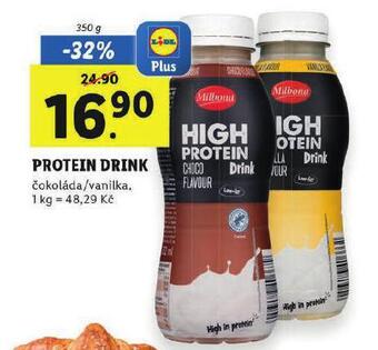 Lidl Protein drink nabídka