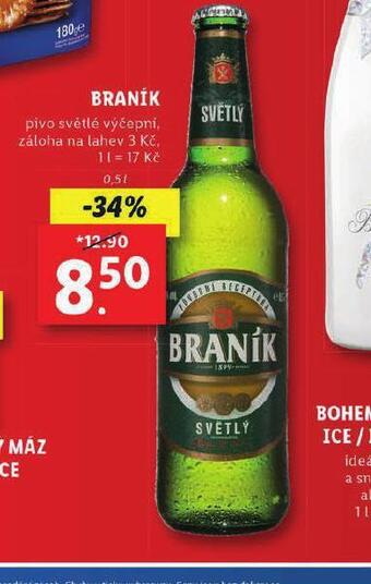Lidl Pivo braník nabídka