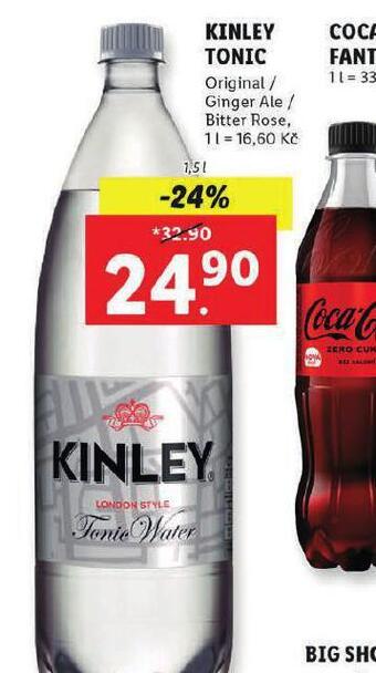 Lidl Kinley tonic nabídka