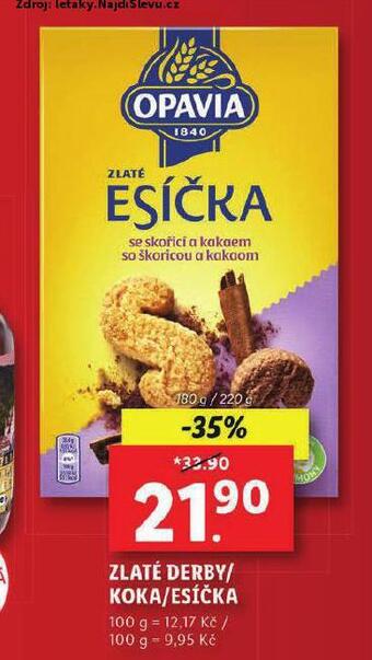 Lidl Zlaté derby / koka / esíčka nabídka