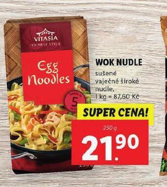 Lidl Wok nudle nabídka