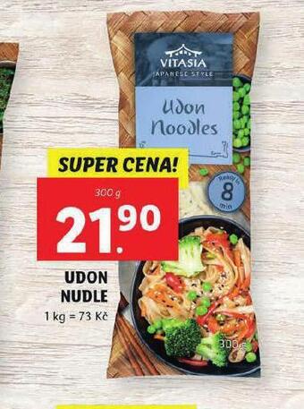 Lidl Udon nudle nabídka