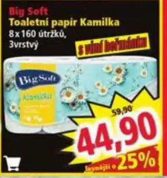 Norma Big Toaletní papír Kamilka 8 x 160 nabídka