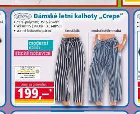 Norma Dámské letní kalhoty nabídka