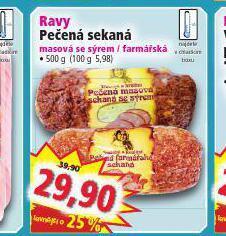 Norma Pečená sekaná nabídka