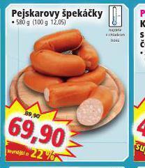 Norma Pejskarovy špekáčky nabídka