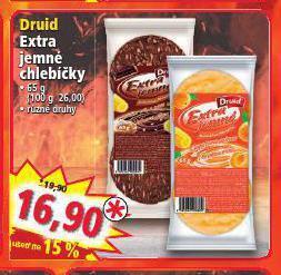 Norma Extra jemné chlebíčky nabídka