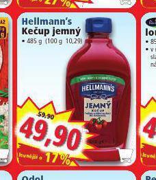 Norma Hellmann's kečup nabídka