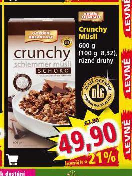 Norma Crunchy musli nabídka