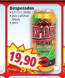Norma Pivo desperados nabídka