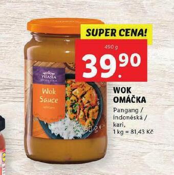 Lidl Wok omáčka nabídka