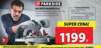 Lidl Aku okružní pila nabídka