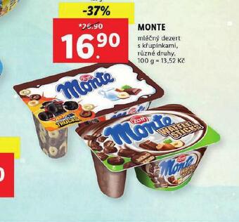 Lidl Zott monte nabídka