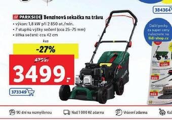 Lidl Benzínová sekačka na trávu nabídka