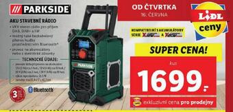 Lidl Aku stavební rádio nabídka
