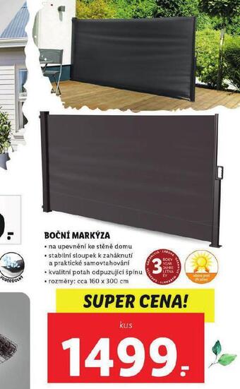 Lidl Boční markýza nabídka