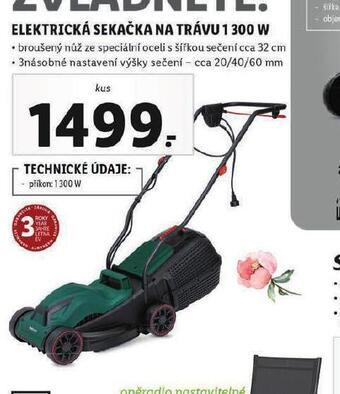 Lidl Elektrická sekačka na trávu nabídka