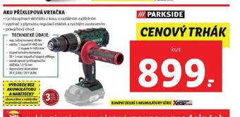 Lidl Aku příklepová vrtačka nabídka