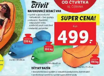 Nafukovací sedací vak
