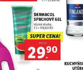 Lidl Dermacol sprchový gel nabídka