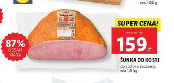 Lidl Šunka od kosti nabídka