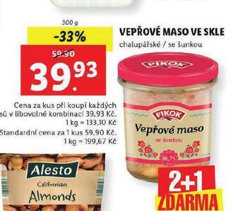 Lidl Vepřové maso ve skle nabídka