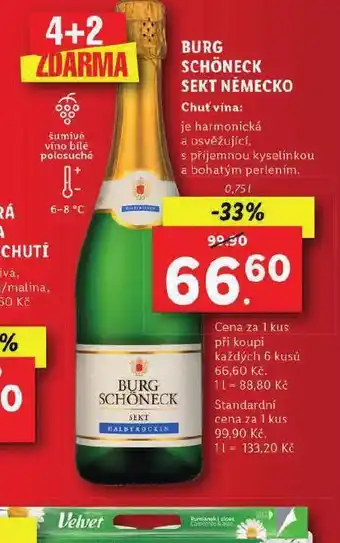 Lidl Burg schöneck sekt německo nabídka