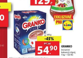 Lidl Orion granko nabídka