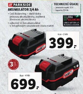 Akumulátor 2 Ah