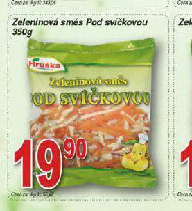 Lidl Zeleninová směs pod svíčkovou nabídka