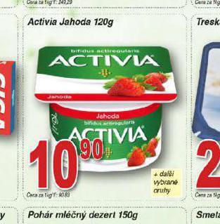 Activia jahoda
