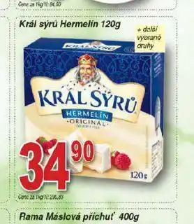 Krýl sýrů hermelín