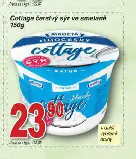 Lidl Cottage čerstvý sýr nabídka