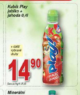 Lidl Kubík play jablko + jahoda nabídka