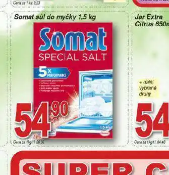 Lidl Somat sůl do myčky nabídka