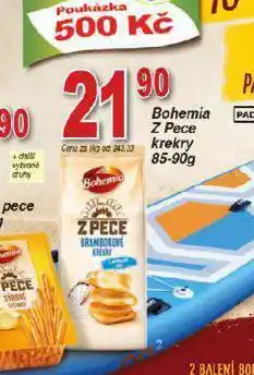 Lidl Bohemia z pece krekry nabídka