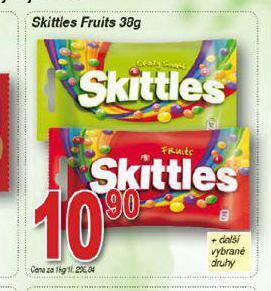 Lidl Skittles fruits nabídka