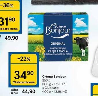 Tesco Créme bonjour nabídka