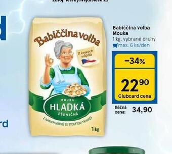 Tesco Mouka nabídka