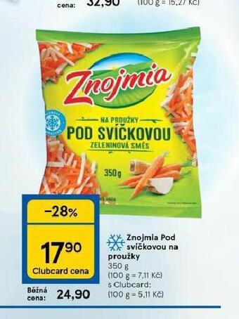 Tesco Znojmia pod svíčkovou na proužky nabídka