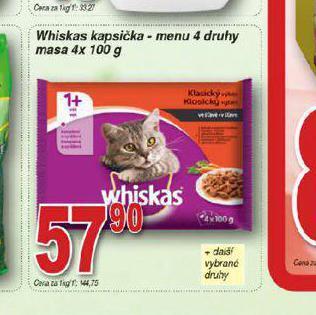 Lidl Whiskas kapsičky pro kočky nabídka