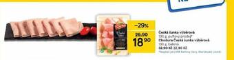 Tesco Česká šunka výběrová nabídka