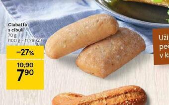 Tesco Ciabatta s cibulí nabídka