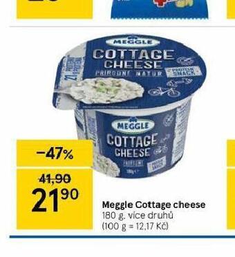 Tesco Meggle cottage cheese nabídka